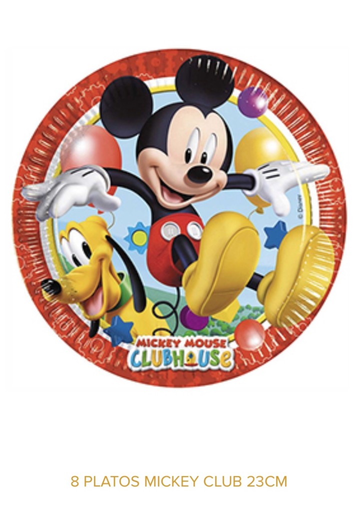 Artículos de fiesta mickey 