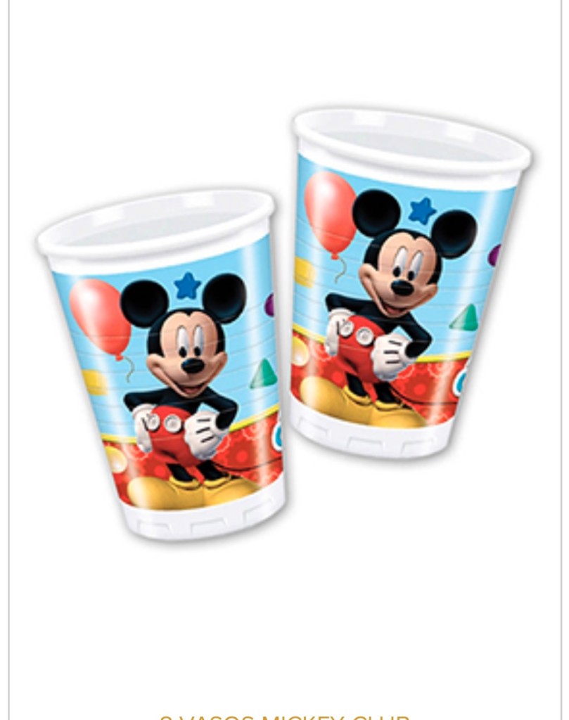 Vasos de mickey 