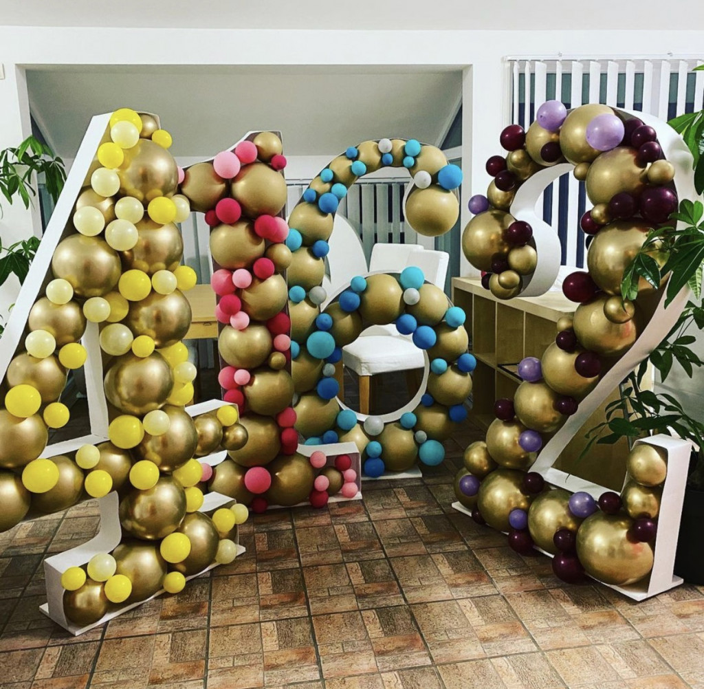Mosaicos con globos para decoraciones con globos madrid 